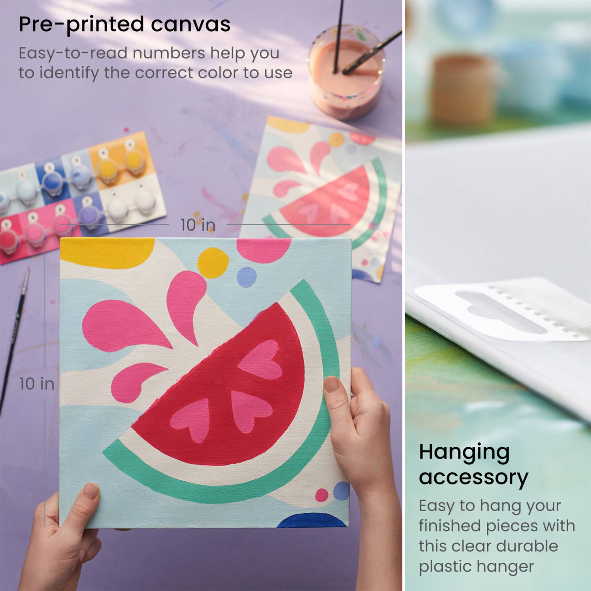 Arteza® Kids Mixed Design Paint by Numbers Kit